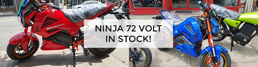 Ninja 72 Volt Ebike